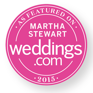 A pink circular badge with white text that reads As Featured On Martha Stewart weddings.com 2015, showcasing Heitman House as the best Fort Myers wedding venue. A pink circular badge with white text that reads As Featured On Martha Stewart weddings.com 2015, showcasing Heitman House as the best Fort Myers wedding venue.